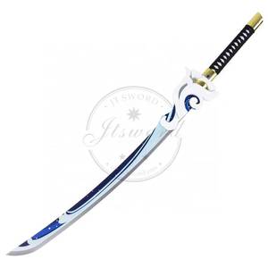 ดาบจำลองอาวุธเกม Genshin Impact รุ่นอากุโอมารุ ดาบคาตานะของแท้ ดาบซามูไรญี่ปุ่น - Product Image 6