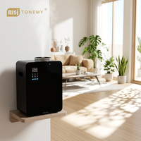 Diffuseur d'huiles essentielles intelligent sans eau électrique de luxe avec commande WiFi pour hôtel, 1000 ml, compatible HAVC, logo personnalisé, métal, grand parfum