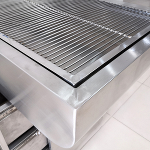 Table de traitement pour animaux de compagnie de grande capacité en acier inoxydable EURVET Vet Hospital Professional - Product Image 3