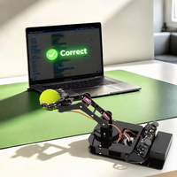 ACEBOTT Nuevo Kit de Brazo Robótico Educativo STEM ESP32 4DOF WIFI APP para Niños, Aprendizaje de Codificación DIY, Proyecto Robótico, Mini Juguetes para Arduino