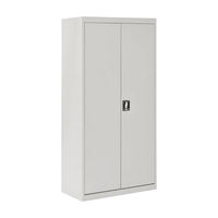 Armoire de classement métallique moderne à 2 portes en acier, pour garage et bureau, avec structure robuste pour une organisation efficace