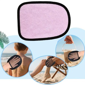 Gant de nettoyage de sable en microfibre portable pour la plage et la piscine, outil de suppression du sable - Product Image 1