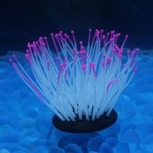 Réservoir de poissons Lumineux Décor Effet Silicone Artificiel Plante Anémone de Mer pour la Décoration De Réservoir De Poissons <span class=keywords><strong>Aquarium</strong></span> Ornement - Product Image 6