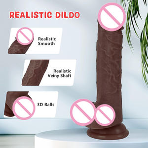 <span class=keywords><strong>Gode</strong></span> géant en silicone artificiel Pour Femmes Xl réaliste de 12 pouces, jouet épais et sexy pour adultes, énormes godes longs pour hommes et femmes - Product Image 2