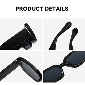 Nouvelles lunettes de soleil de style minimaliste avec logo personnalisé, lunettes de soleil haut de gamme, lunettes de soleil tendance UV400 pour femmes, lunettes de soleil d'extérieur - Product Image 4