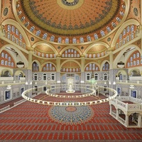 Usine En Gros Personnalisé Rouge Turc Pakistan Islamique Musulman Mosquée Tapis Classique Masjid Prière Rouleau Tapis Mur À Mur Lobby