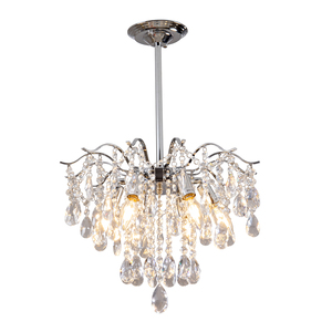 French inspired luxury crystal chandelier with an American cream-style design chandelier for living room and dining room - Product Image 1