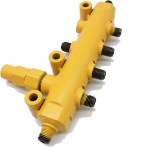 Rail de distribution de carburant moteur C6.4 C6.6 32F61-50900 pour pelle sur chenilles E320 E320D Noir Garantie 1 an - Product Image 1