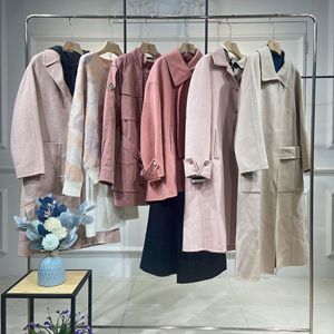 Mùa Đông Áo Gió Áo Giảm Giá Thứ Hai Tay Của Phụ Nữ Quần Áo Cuối Cùng Cổ Phiếu Giải Phóng Mặt Trời Quần Áo Bán Buôn - Product Image 3