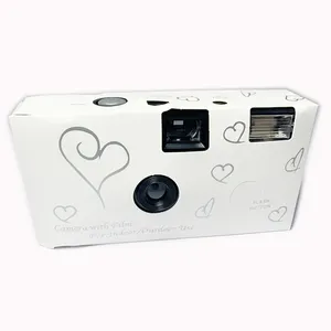 Özelleştirilebilir özel 35mm tek kullanımlık film flaş kamera film
