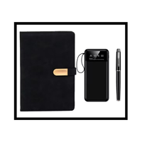 Coffret Cadeau d'Affaires Personnalisable en Gros, Design Thème, Sérigraphie, Carnet, Stylo, Porte-Cartes Personnalisé