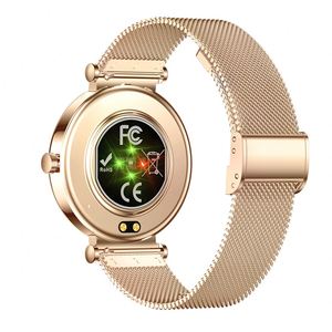 นาฬิกาอัจฉริยะสำหรับผู้หญิง relojes <span class=keywords><strong>Y16</strong></span> 1.32นิ้ว Amoled Lady BT Call อัตราการเต้นหัวใจด้วยเสียงนาฬิกาอัจฉริยะแฟชั่นสำหรับผู้หญิง - Product Image 2
