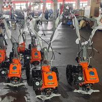Machines agricoles portables Mini machine de culture des terres 5HP 7HP tracteur de jardin cultivateurs maison diesel motoculteur