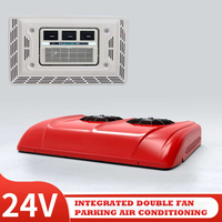 Double ventilateur de refroidissement Nouveau climatiseur de stationnement 12v 24v pour camions RVs caravanes pelles