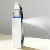 Vaporizador Facial Nano Recargable, Spa de Hidrógeno, Vaporizador Frío, Rociador de Vapor Portátil, Humectante, para el Hogar