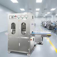Ligne de découpe de pizzas à ultrasons continue Cheersonic UFM3300 alimentée par moteur pour la transformation alimentaire en boulangerie