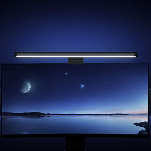 Lámpara de Escritorio con <span class=keywords><strong>Luz</strong></span> de Fondo Atenuable al Tacto, Ahorra Espacio, Cuida la Vista, para Pantalla de PC o Portátil, Alimentada por USB, <span class=keywords><strong>Luz</strong></span> LED RGB para Monitor de Computadora - Product Image 1