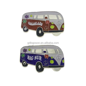 Aimant de voiture vintage en gros Souvenirs de Cuba Autocollant magnétique Van de Porto <span class=keywords><strong>Rico</strong></span> Aimant de véhicule de camping de plage en alliage de zinc - Product Image 3