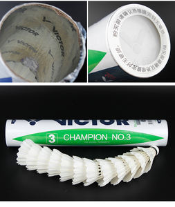 Victor No.3 Anatra Piuma a tutto tondo di Badminton Volano - Product Image 4