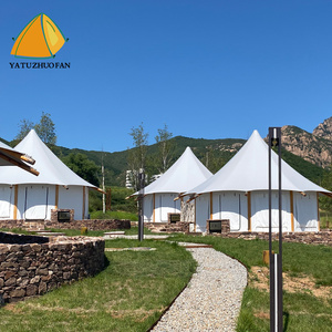 Maison mobile personnalisée Offre Spéciale luxe extérieur Safari Tente <span class=keywords><strong>Loft</strong></span> pour hôtels et centres de villégiature en tissu PVC durable pour les campings - Product Image 2