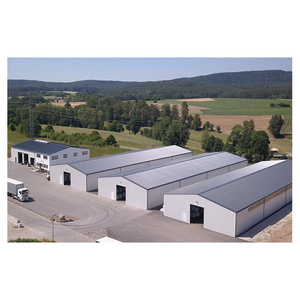 <span class=keywords><strong>Garage</strong></span> et atelier préfabriqués <span class=keywords><strong>en</strong></span> acier métallique faciles à assembler pour abris de voiture et auvents - Product Image 3