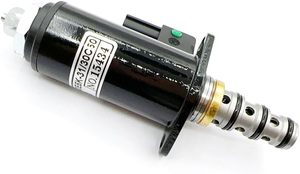 Vanne solénoïde hydraulique compatible avec SK200-6E SK230-6E SK250-6E KDRDE5K-31/30C50-102-T YN35V00041F1 - Product Image 2