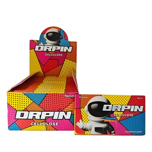 กระดาษมวนบุหรี่ DRPIN Square Classic เซลลูโลส 78 มม. (1 1/4) ทำจากเส้นใยพืชธรรมชาติ ปราศจากสี  ไหม้ช้า - Product Image 2