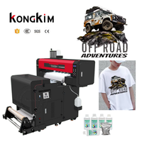 Imprimante DTF grand format en vente chaude, largeur 24 pouces, double tête Xp600 avec agitateur de colle pour l'impression de t-shirts