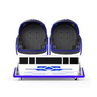 Chaise VR Egg, simulateur de mouvement 9D, cinéma d'action, deux places, lunettes de réalité virtuelle, équipement d'arcade intérieur, en vente
