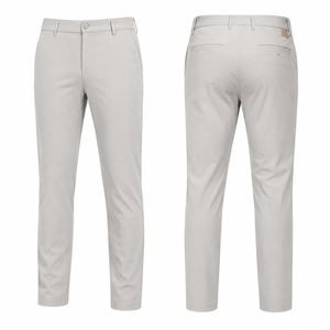 Nylon <b>Spandex</b> <b>Pants</b> Men 4 Way Stretch Quick Dry Water Repellent Lightweight Tailored Golf Trousers Custom Performance Wear - Product Image 2