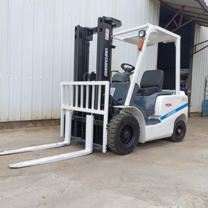 รถยกดีเซล TCM 30 สภาพดี 3 ตัน เครื่องยนต์อีซูซุ เสาสองเสา - Product Image 6