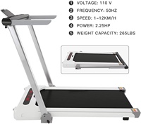 Nouveau tapis de marche électrique pliable 2026 pour bureau intelligent avec table intégrée, idéal pour la maison et le fitness professionnel