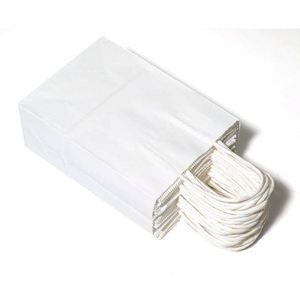 Bolsa de Papel Kraft Negra de Lujo OEM, Duradera, Tamaño Personalizado, Reciclable, Embalaje de Regalo Ecológico, Embalaje de Lujo - Product Image 5