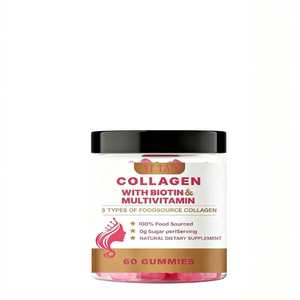 Gomitas de Colágeno con Vitamina E de Marca Privada OEM, Sin Azúcar, para Blanquear la Piel, Suplemento de Belleza para Adultos, Venta al Por Mayor - Product Image 1