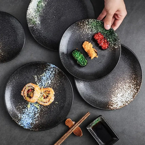 จานตื้นใช้กับเครื่องล้างจานทำมือเกรด8นิ้วดีไซน์จากญี่ปุ่นเป็นมิตรกับสิ่งแวดล้อมสำหรับใช้กับอาหารตะวันตกและงานปาร์ตี้ - Product Image 2