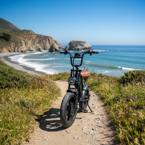 Moto tout-terrain électrique à pneus larges de 20 pouces, moteur central à entraînement intermédiaire, batterie longue autonomie 48V 15Ah, best-seller, OEM/ODM, stock américain populaire - Product Image 4