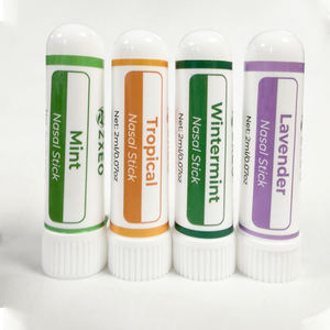 Oem Private Merk Nasale Inhalator Stick ,100% Natuurlijke Menthol Etherische Olie, Aromatherapie <span class=keywords><strong>Sinus</strong></span> Reliëf Etherische Olie-Inhalator - Product Image 1