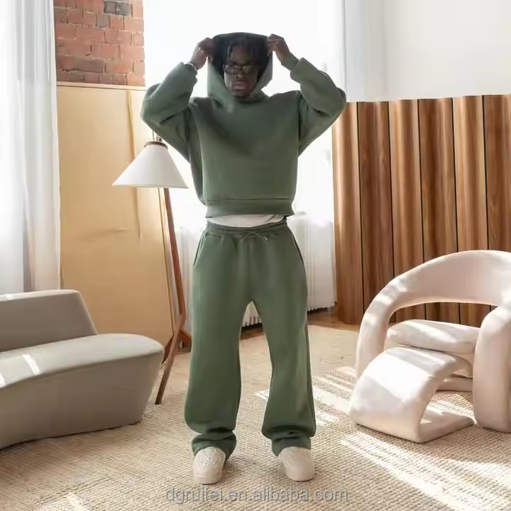 Heavyweight Oversized Custom Blank Tracksuit