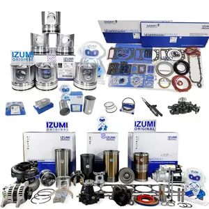 IZUMI Engine Piston Cylinder Liner Full Gasket Repair Kit 4D120 6D140 4D95 6D125 6D114 Spare Parts FOR KOMATSU