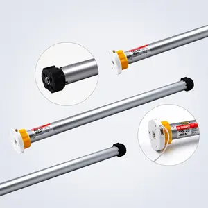 Raex Silent Tubular Motor TQL25 Modern Roller Motor Light Grey Electric Roller Blind Motor Motorized Roller Blinds 5 Years