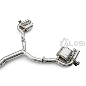 เหมาะสำหรับ Audi RS4/RS5 B9/B9.5 2.9T ปี 2017-2024 ท่อไอเสียแคทแบ็กสแตนเลส - Product Image 4
