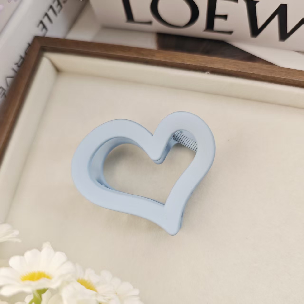 65 cm bleu givré