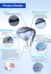 <span class=keywords><strong>Carafe</strong></span> <span class=keywords><strong>filtrante</strong></span> à eau économique 3,5 L, réduit le chlore et les sédiments, purificateur d'eau pour <span class=keywords><strong>la</strong></span> cuisine domestique - Product Image 2