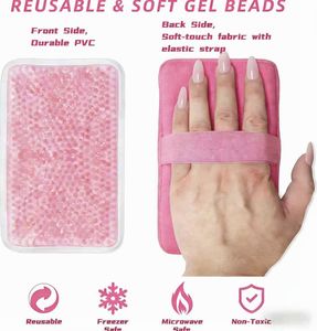 Compresse chaude/froide en gel PVC avec support en peluche douce pour le soulagement des douleurs au genou et à l'épaule, et la récupération des blessures - Vente en gros - Product Image 5