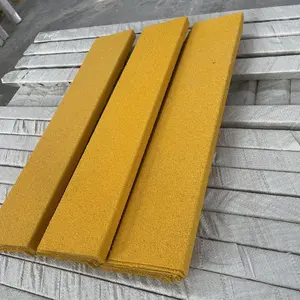 Antiskid FRP GRP Angle Decking Strip For Slippery Decking Walkways With Sand Surface