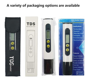 Dijital su kalitesi saflık filtresi TDS metre LCD ekran TDS <span class=keywords><strong>Tester</strong></span> 0-9999 PPM sıcaklık kalem tasarım hidroponik akvaryumlar için - Product Image 5