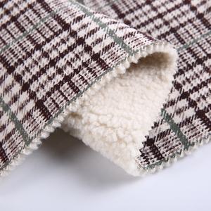 Bonne vente, tissu chaud en daim microfibre à carreaux en Polyester - Product Image 2