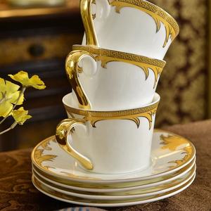 Cadeaux minimalistes Hot 6 personnes en céramique New Bone China Dinner Sets - Product Image 3
