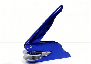 Sello de Estampado Personalizado con Mango de Cobre y Acero, para Oficina, Plástico, Bodas, Etiquetas, Papel, Sobres - Product Image 6