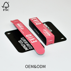 Tùy Chỉnh Đầy Đủ Màu Sắc Fsc Phân Hủy Sinh Học Các Tông Rỗng Lip Men Son Môi Son Môi Son Bóng Mỹ Phẩm Hộp <span class=keywords><strong>Carton</strong></span> Lip Balm Bao Bì Hộp - Product Image 3